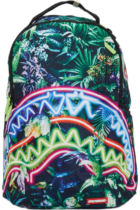 Backpack Sprayground ROSE ALL DAY LA PALAIS DLX BACKPACK White