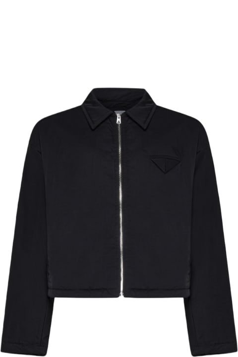 Bottega Veneta Coats & Jackets for Men Bottega Veneta Nylon Zip-up Jacket