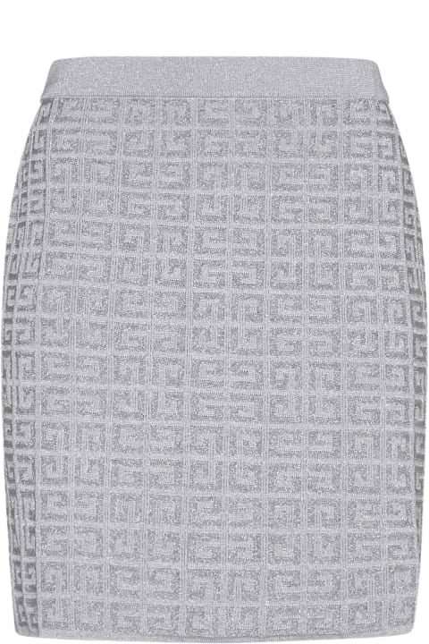 Givenchy for Women Givenchy 4g Jacquard Skirt