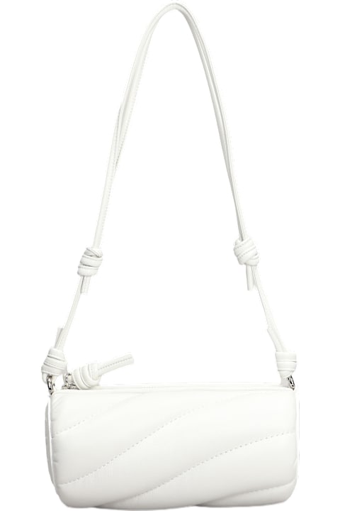 Fiorucci Bags for Women Fiorucci Mini Mella Shoulder Bag In White Leather