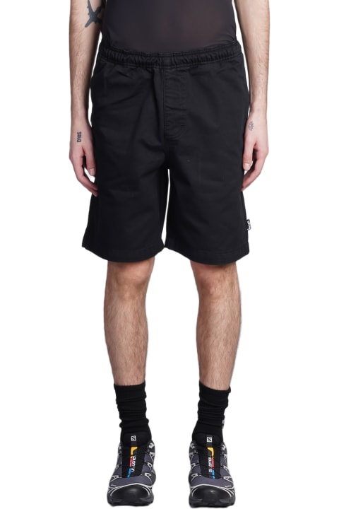 Stussy Pants for Women Stussy Shorts In Black Cotton