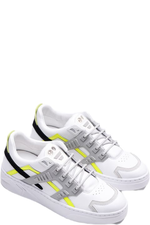ウィメンズ新着アイテム Hide&Jack Low Top Sneaker - Mini Silverstone Yellow White