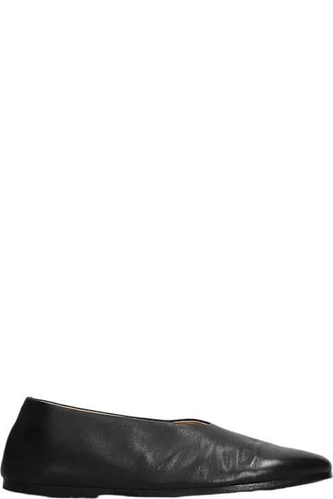 Marsell for Women Marsell Coltellaccio Ballet Flats In Black Leather