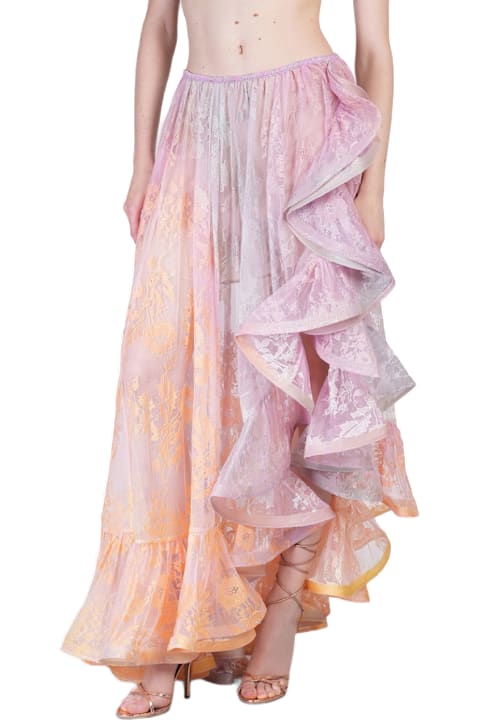Zimmermann for Women Zimmermann Skirt In Multicolor Polyamide