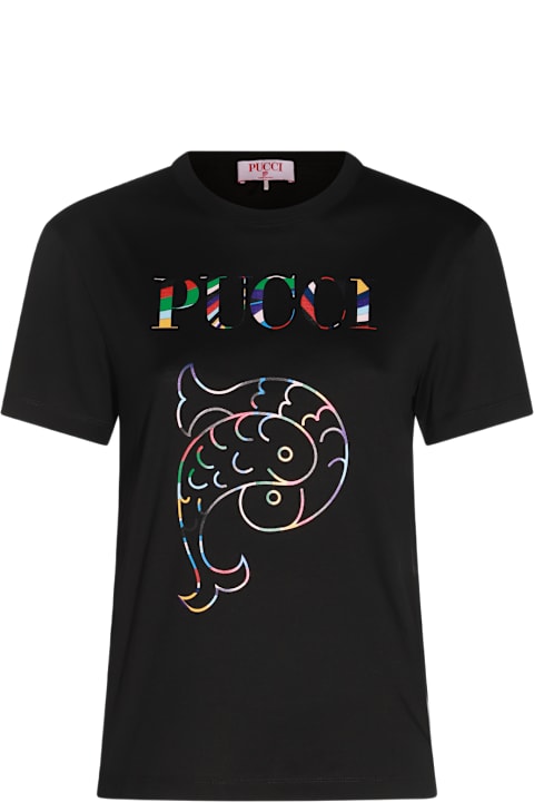 PUCCI ストーンロゴ 半袖Tシャツ ブラック12y Pucci tshirt & sweatshirt: our collection | Pucci