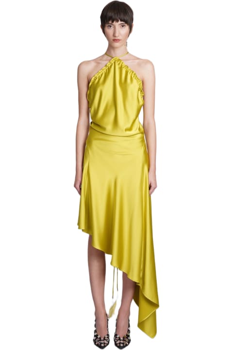 The Attico Dresses for Women The Attico Dress In Yellow Polyester