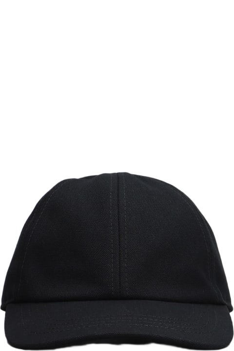 Hats for Women The Attico Hats In Black Cotton