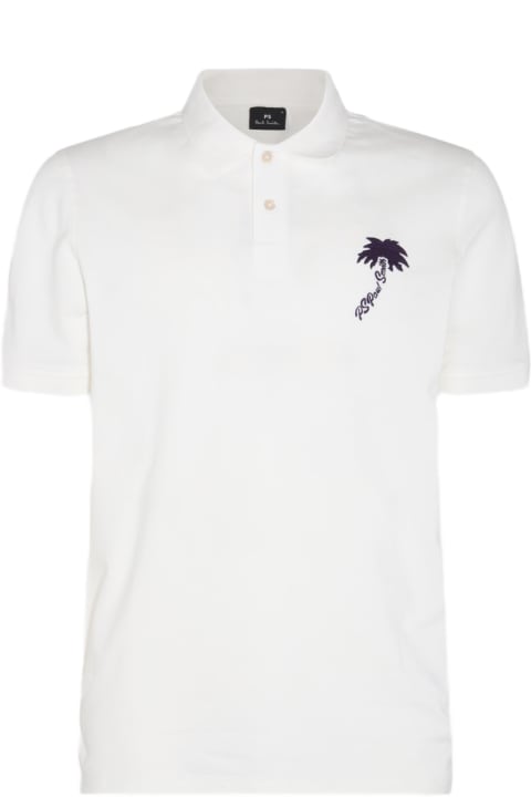 Paul Smith Topwear for Men Paul Smith White Cotton Polo Shirt