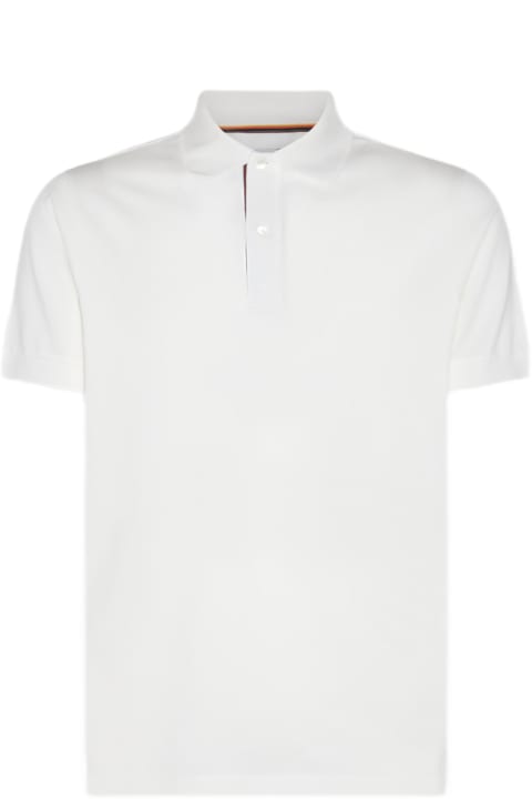 Paul Smith Topwear for Men Paul Smith White Cotton Polo Shirt