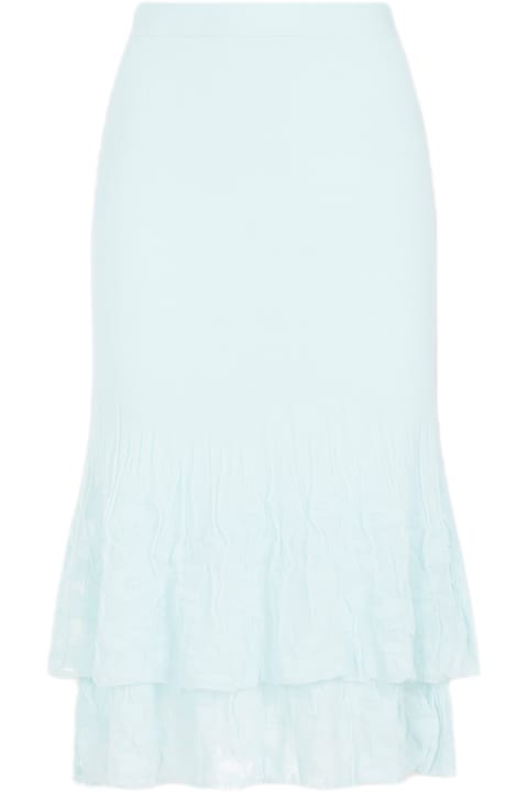Homeware Bottega Veneta Cotton Midi Skirt