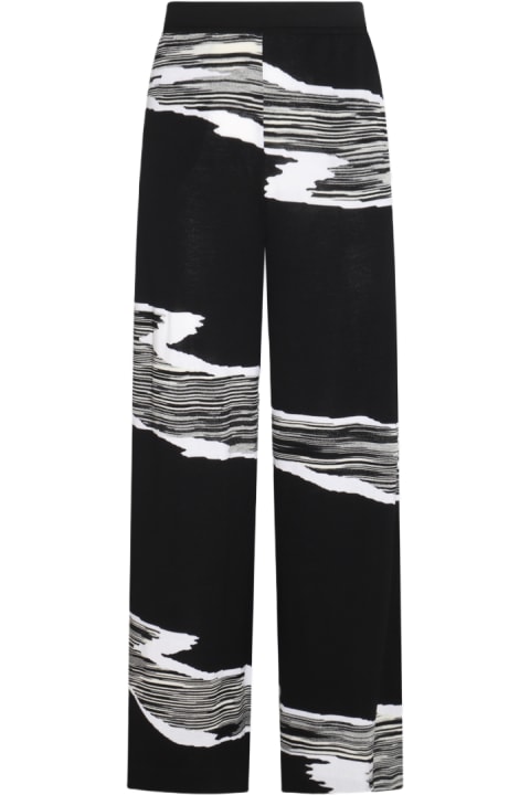 Missoni for Women Missoni Black And White Wool Trousers