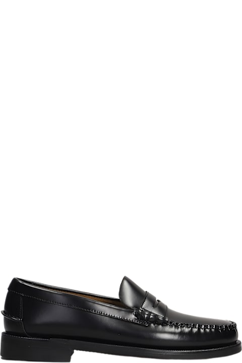 Sebago Shoes for Men Sebago Classic Dan Loafers In Black Leather