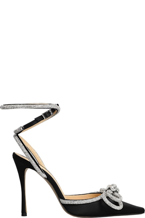 Mach & Mach for Women Mach & Mach Pumps In Black Silk