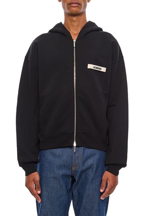Jacquemus Sweaters for Women Jacquemus Zipped Cotton Sweatshirt