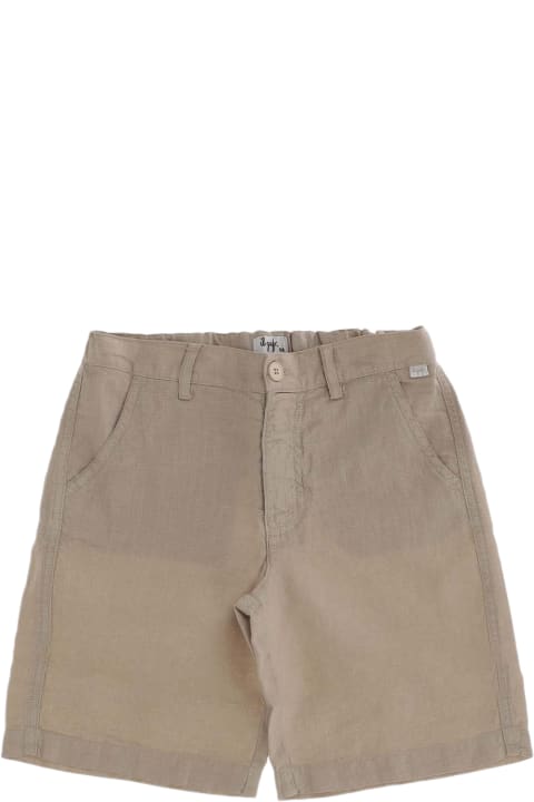 Il Gufo Bottoms for Boys Il Gufo Linen Shorts