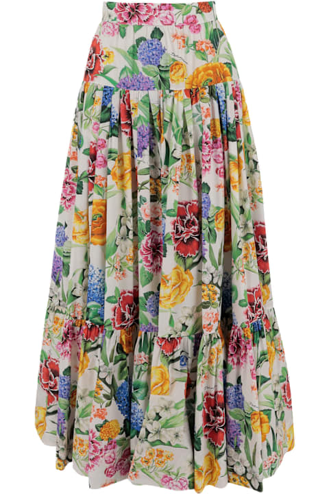 Fashion for Women Dolce & Gabbana Multicolor Cotton Skirt