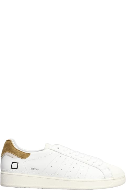 D.A.T.E. Sneakers for Women D.A.T.E. Base Sneakers In White Leather