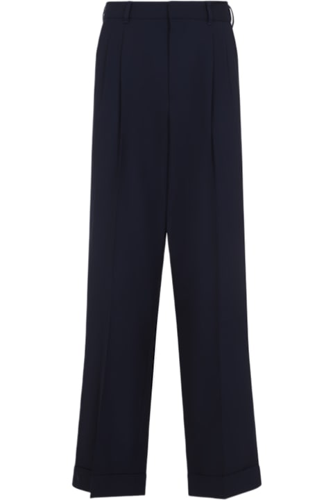 Casablanca Pants for Men Casablanca Tailored Pleated Trousers