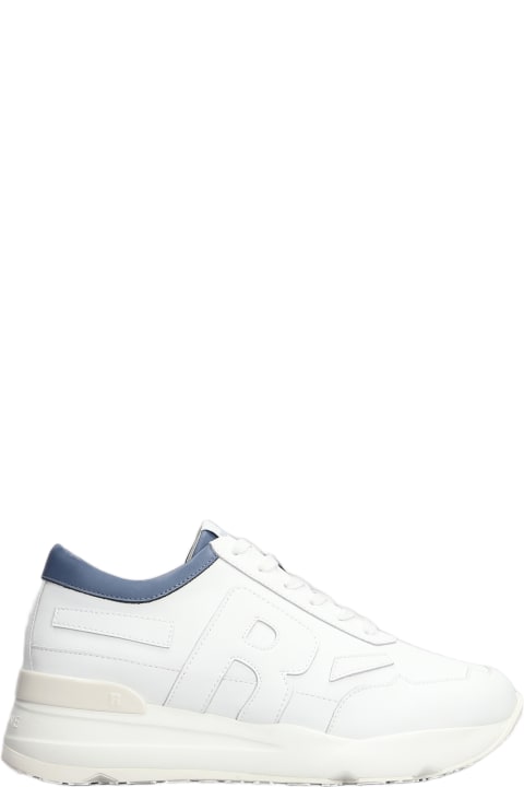 Ruco Line Sneakers for Men Ruco Line R-evolve Sneakers In White Leather
