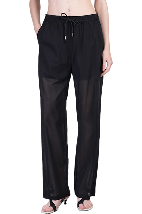 Theory Clothing for Women Theory Pants In Black Wool