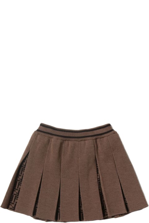 Sale for Baby Girls Fendi Fendi Kids Skirts Brown