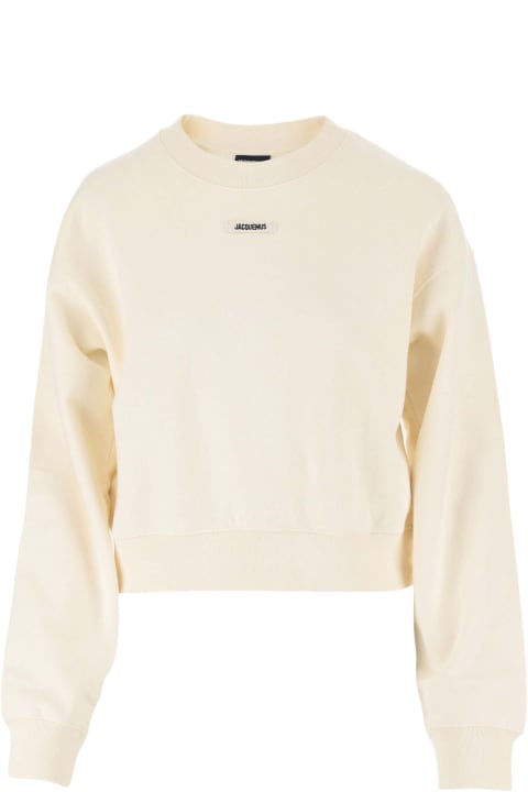 Jacquemus Fleeces & Tracksuits for Women Jacquemus Gros Grain Cotton Sweatshirt