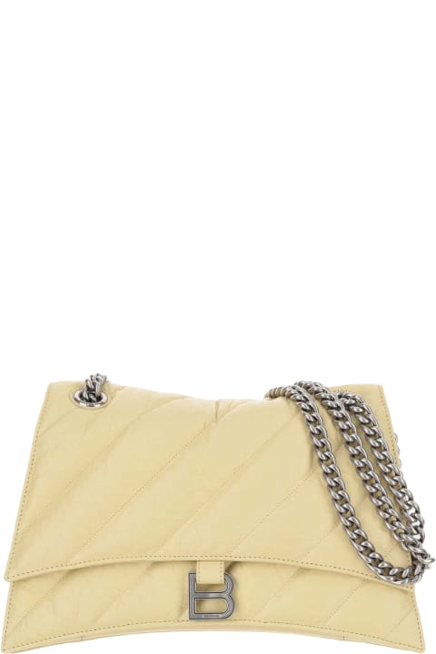 Shoulder Bags for Women Balenciaga Medium Quilted Crush Chain Bag