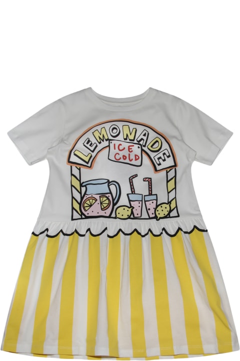 Fashion for Kids Stella McCartney White Multicolour Cotton Dress