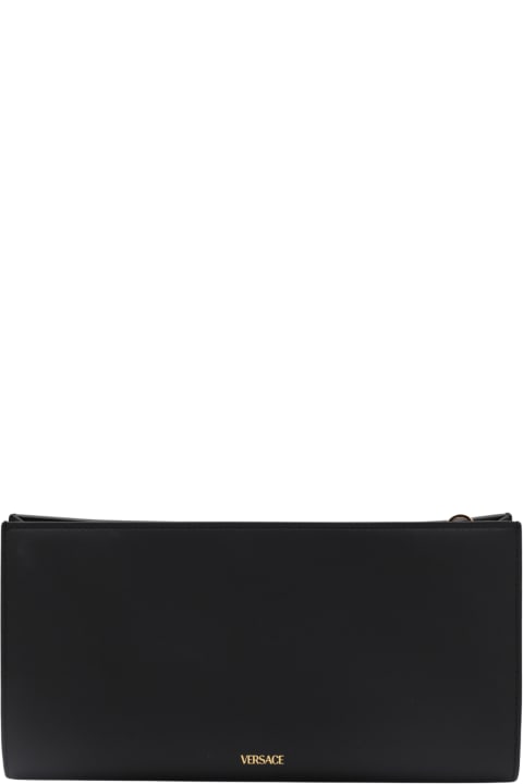 Versace حقائب كلاتش لـ السيدات Versace Black Clutches