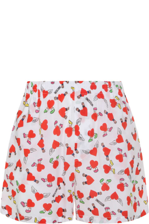 Homeware Moschino White Cotton Shorts