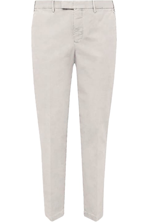 メンズ PT01のウェア PT01 Light Grey Cotton Pants