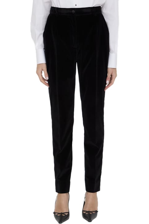 Homeware Dolce & Gabbana Velvet Tuxedo Pants