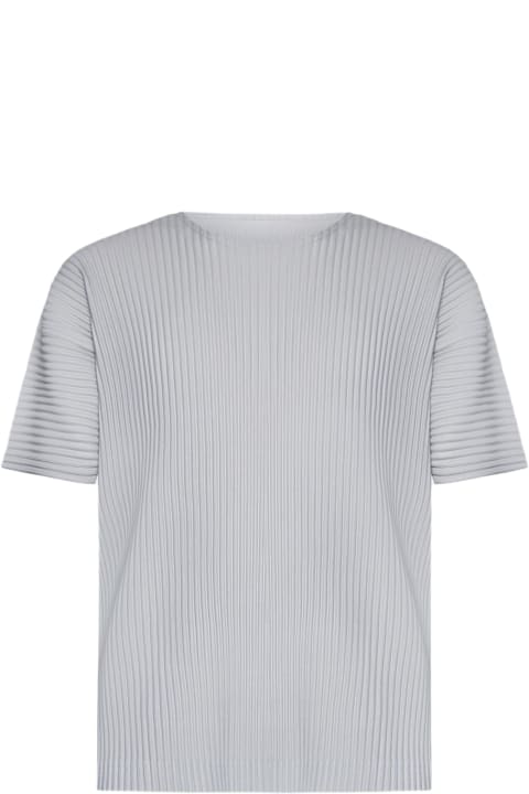Issey Miyake Clothing for Men Issey Miyake Pleated Fabric T-shirt