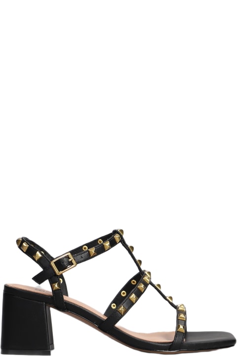 Fashion for Women Bibi Lou Pend Sandals In Black Leather