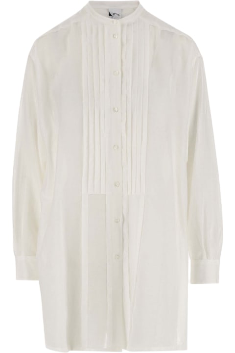 Aspesi for Women Aspesi Cotton And Silk Long Shirt