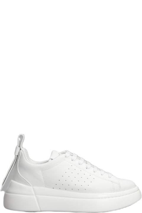 Wedges for Women RED Valentino Bowalk Sneakers In White Leather