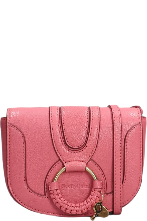See by Chloé Bags for Women See by Chloé Hana Mini Shoulder Bag In Rose-pink Leather