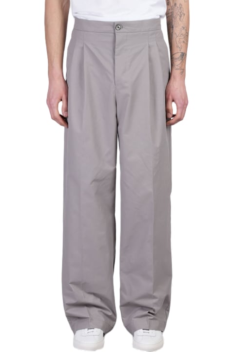 Ami Alexandre Mattiussi for Men Ami Alexandre Mattiussi Pants In Grey Cotton