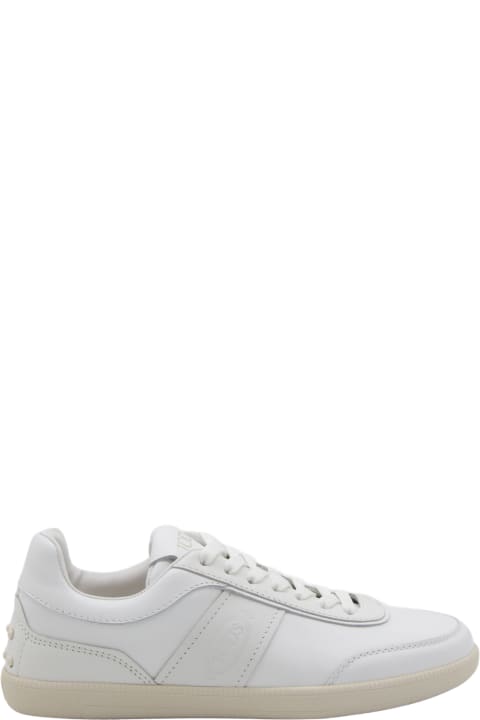 Fashion for Women Tod's White Leather Sneakers