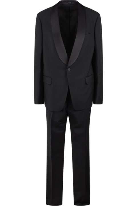 Suits for Men Gucci Slim Fit Wool Suit