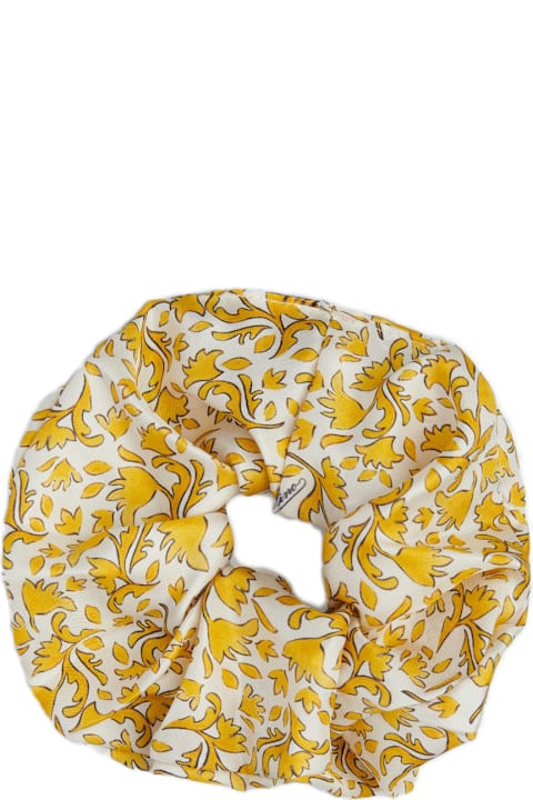 Accessories for Men Borsalino Printed Silk Scrunchie