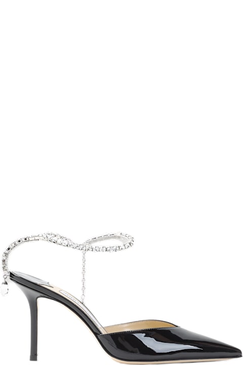 Jimmy Choo لـ Kids Jimmy Choo Saeda 85 Patent Leather Pumps