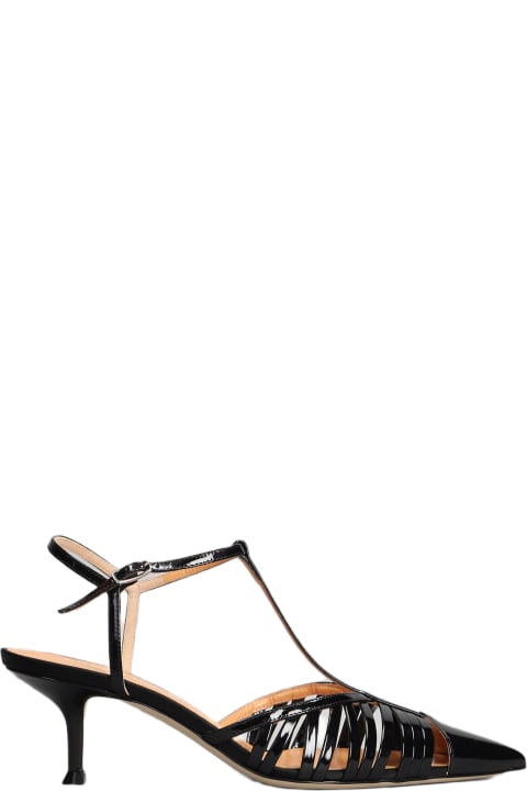 Lella Baldi High-Heeled Shoes for Women Lella Baldi Pumps In Black Patent Leather