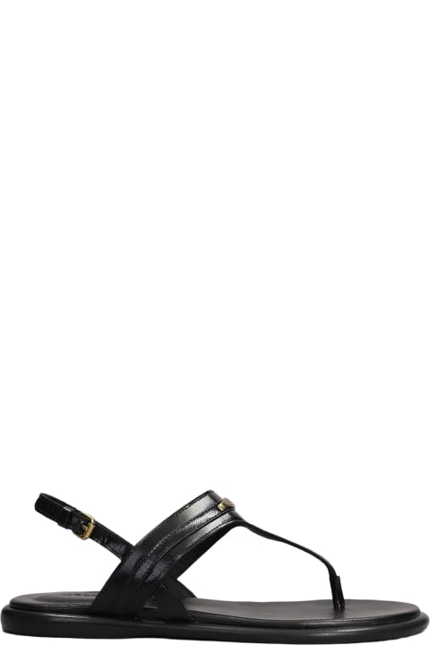 Isabel Marant for Women Isabel Marant Nya Sandals In Black Leather