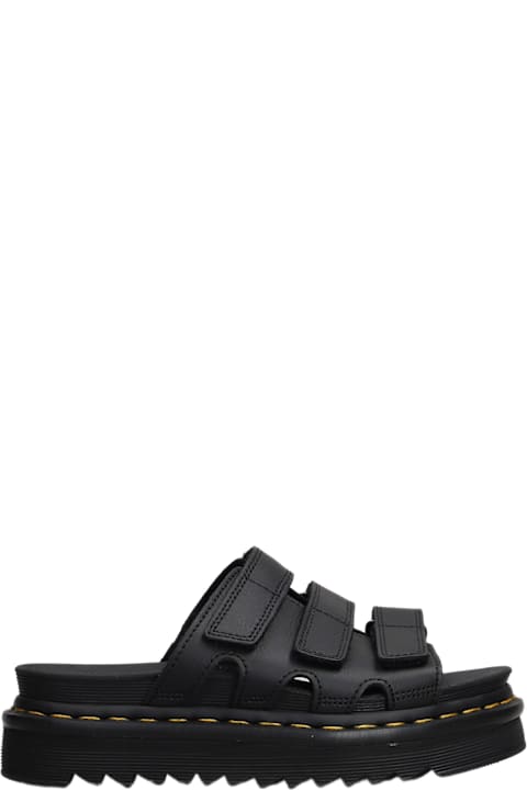 Dr. Martens Shoes for Women Dr. Martens Raine Slide Slipper-mule In Black Leather