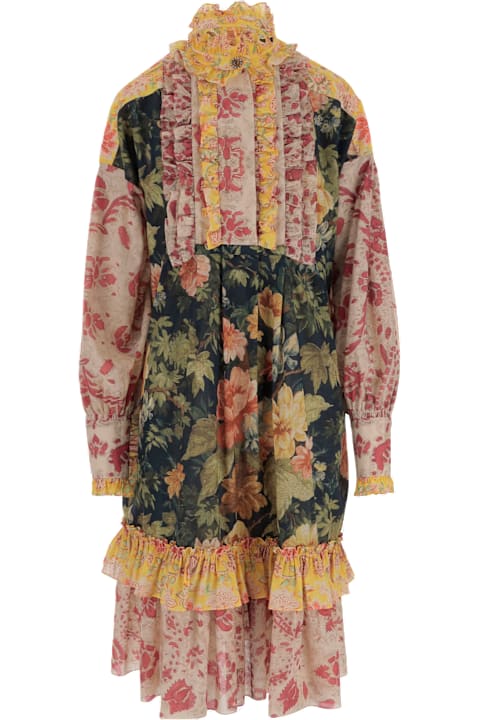 Valentino Dresses for Women Valentino Voyage Imaginaire Muslin Short Dress