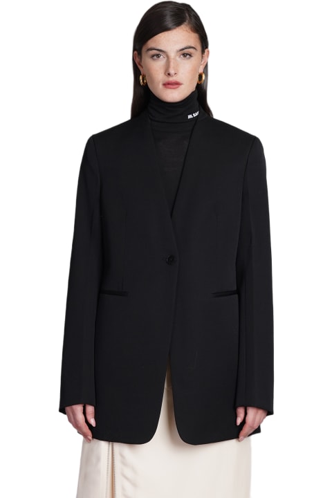 Coats & Jackets for Women Jil Sander Wool Single-breasted Jacket