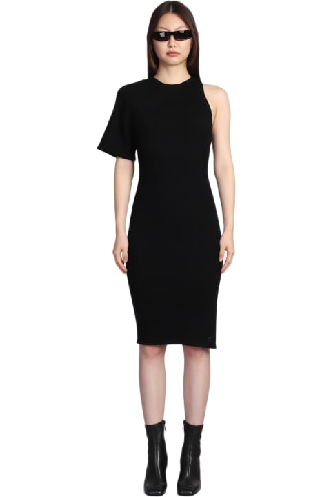 Clothing Sale for Women Courrèges Dress In Black Cotton