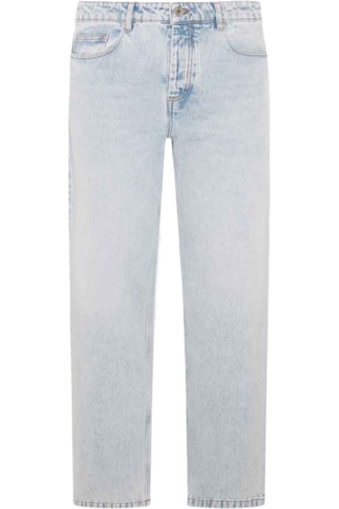 Ami Alexandre Mattiussi Jeans for Men Ami Alexandre Mattiussi Light Blue Cotton Jeans