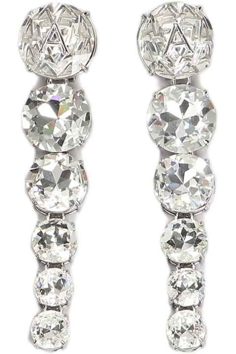 Earrings for Women AREA In Silver Brass